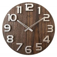 Nástenné hodiny drevené JVD HT97.3, 40cm