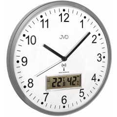 Rádiom riadené nástenné hodiny JVD RH78.1, 30cm Rádiom riadené nástenné hodiny JVD RH78.1, 30cm