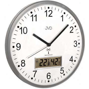 Rádiom riadené nástenné hodiny JVD RH78.1, 30cm