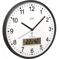 Rádiom riadené nástenné hodiny JVD RH78.2, 30cm Rádiom riadené nástenné hodiny JVD RH78.2, 30cm