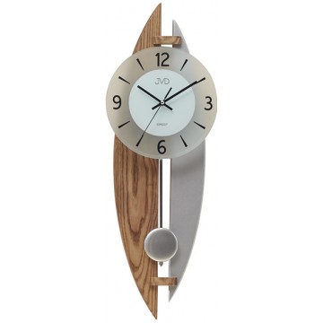 Dizajnové kyvadlové nástenné hodiny JVD NS17068/78, 70cm