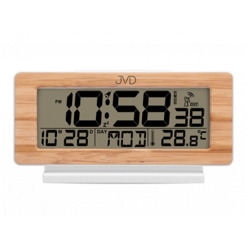 Rádiom riadený budík JVD RB3523.3, 17cm Rádiom riadený budík JVD RB3523.3, 17cm