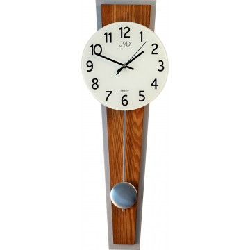 Dizajnové kyvadlové nástenné hodiny JVD NS17020 / 11, 63cm