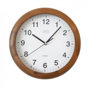 Nástenné hodiny JVD NS19020/11, 27cm hnedá