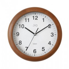 Nástenné hodiny JVD NS19020/41, 27cm hnedá