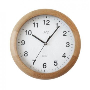 Nástenné hodiny JVD NS19020/68, 27cm hnedá