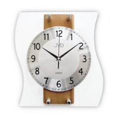 Nástenné hodiny JVD NS21053.4 32cm hnedá