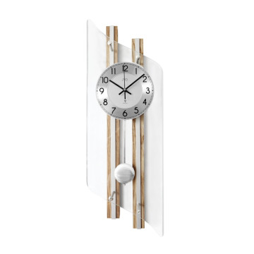 Rádiom riadené kyvadlové sklenené hodiny JVD NR22029/78, 70cm Rádiom riadené kyvadlové sklenené hodiny JVD NR22029/78, 70cm