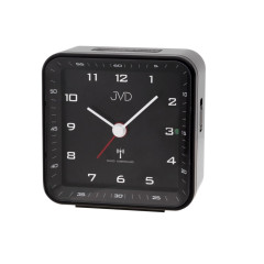 Hranatý rádiom riadený budík JVD RB977.1 Hranatý rádiom riadený budík JVD RB977.1