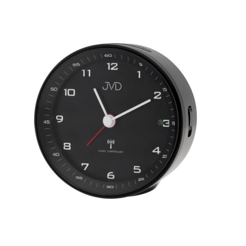 Okrúhly rádiom riadený budík JVD RB978.1 Okrúhly rádiom riadený budík JVD RB978.1