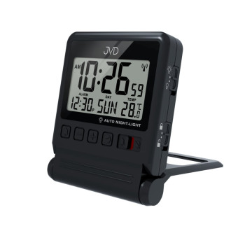 Skladací digitálny rádiom riadený budík JVD RB9391.2