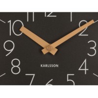 Nástenné hodiny KA5580BK Karlsson 22cm