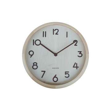 Nástenné hodiny Pure Bold Karlsson KA6021WD, 30cm
