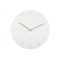 Nástenné hodiny Karlsson KA5762WH, 40 cm Nástenné hodiny Karlsson KA5762WH, 40 cm