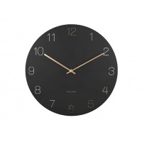 Nástenné hodiny Karlsson KA5762BK, 40 cm