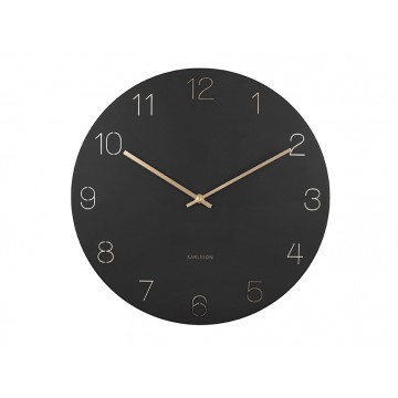 Nástenné hodiny Karlsson KA5762BK, 40 cm Nástenné hodiny Karlsson KA5762BK, 40 cm