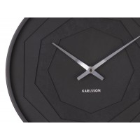Nástenné hodiny Karlsson KA5850, čierna 30cm Nástenné hodiny Karlsson KA5850, čierna 30cm