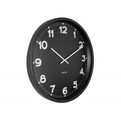 Nástenné hodiny New Classic Karlsson KA5848, čierna 60cm 