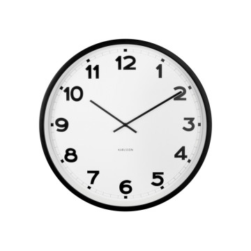 Nástenné hodiny Karlsson 5944WH, 80cm