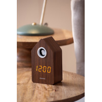 Budík Cuckoo LED Karlsson KA6061DW, 16cm
