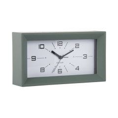 Budík Lujo Rectangle Karlsson KA6066GR, 20cm