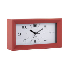 Budík Lujo Rectangle Karlsson KA6066RD, 20cm