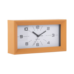 Budík Lujo Rectangle Karlsson KA6066YE, 20cm