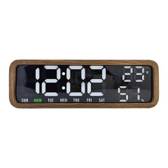 Budík Madera Karlsson KA6145DW, 9cm Budík Madera Karlsson KA6145DW, 9cm