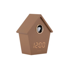 Budík Riqueza Cuckoo LED Karlsson KA6124BR, 15cm