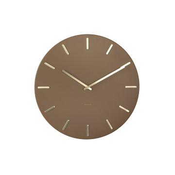 Luxusné nástenné hodiny Karlsson Charm KA5716BR – hnedá (45 cm) Luxusné nástenné hodiny Karlsson Charm KA5716BR – hnedá (45 cm)