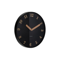 Nástenné hodiny Amena Karlsson KA6083BK, 40cm