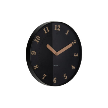 Nástenné hodiny Amena Karlsson KA6083BK, 40cm Nástenné hodiny Amena Karlsson KA6083BK, 40cm
