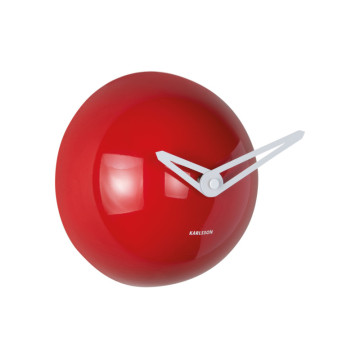 Nástenné hodiny Cool Retro Cap Karlsson KA6119RD, 15cm