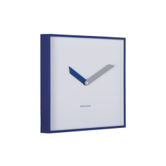 Nástenné hodiny Cool Retro Cuadrado Karlsson KA6112BL, 29cm