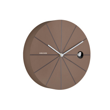 Nástenné hodiny Destacado Cuckoo Karlsson KA6068BR, 28cm Nástenné hodiny Destacado Cuckoo Karlsson KA6068BR, 28cm