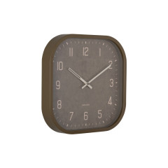 Nástenné hodiny Elemental Cuadrado Karlsson KA6138GR, 30cm Nástenné hodiny Elemental Cuadrado Karlsson KA6138GR, 30cm