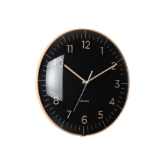 Nástenné hodiny Esencia Dome Karlsson KA6110BK, 30cm Nástenné hodiny Esencia Dome Karlsson KA6110BK, 30cm