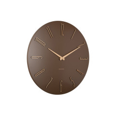 Nástenné hodiny Karlsson Esmerado KA6073BR – 60 cm, tichý chod