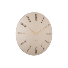 Karlsson Esmerado KA6073WH – dizajnové nástenné hodiny 60 cm