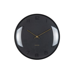 Nástenné hodiny Fuerte Dome Karlsson KA6084BK, 31cm Nástenné hodiny Fuerte Dome Karlsson KA6084BK, 31cm