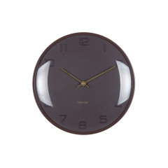 Nástenné hodiny Fuerte Dome Karlsson KA6084BR, 31cm Nástenné hodiny Fuerte Dome Karlsson KA6084BR, 31cm