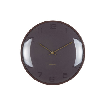 Nástenné hodiny Fuerte Dome Karlsson KA6084BR, 31cm Nástenné hodiny Fuerte Dome Karlsson KA6084BR, 31cm