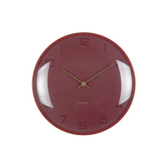 Nástenné hodiny Fuerte Dome Karlsson KA6084RD, 31cm Nástenné hodiny Fuerte Dome Karlsson KA6084RD, 31cm