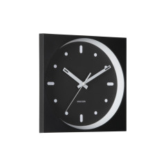 Nástenné hodiny Incesante Square Karlsson KA6111BK, 25cm Nástenné hodiny Incesante Square Karlsson KA6111BK, 25cm