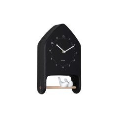 Nástenné hodiny Love Birds Karlsson KA6130BK, 32cm Nástenné hodiny Love Birds Karlsson KA6130BK, 32cm