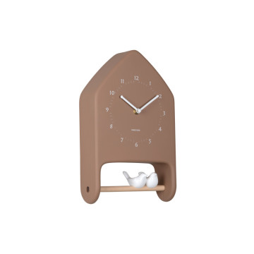 Nástenné hodiny Love Birds Karlsson KA6130BR, 32cm