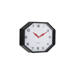 Nástenné hodiny Modern Factory Octagon Karlsson KA6067BK, 32cm Nástenné hodiny Modern Factory Octagon Karlsson KA6067BK, 32cm