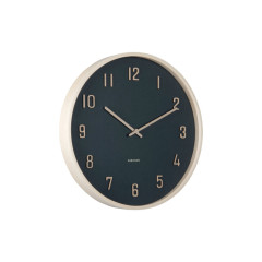 Nástenné hodiny Nervadura Karlsson KA6117BK, 41cm Nástenné hodiny Nervadura Karlsson KA6117BK, 41cm