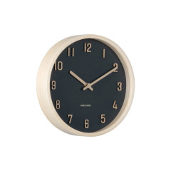 Nástenné hodiny Nervadura Small Karlsson KA6116BK, 22cm Nástenné hodiny Nervadura Small Karlsson KA6116BK, 22cm