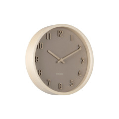 Nástenné hodiny Nervadura Small Karlsson KA6116BR, 22cm Nástenné hodiny Nervadura Small Karlsson KA6116BR, 22cm